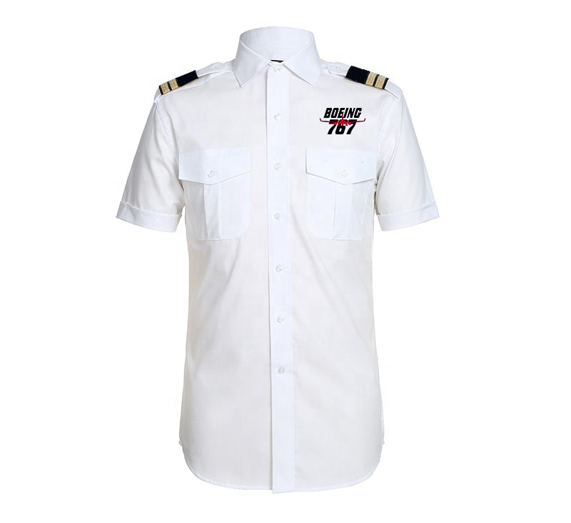 Amazing Boeing 767 Designed Pilot Shirts