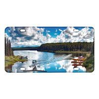 Thumbnail for Amazing Scenary & Sea Planes Designed Metal (License) Plates