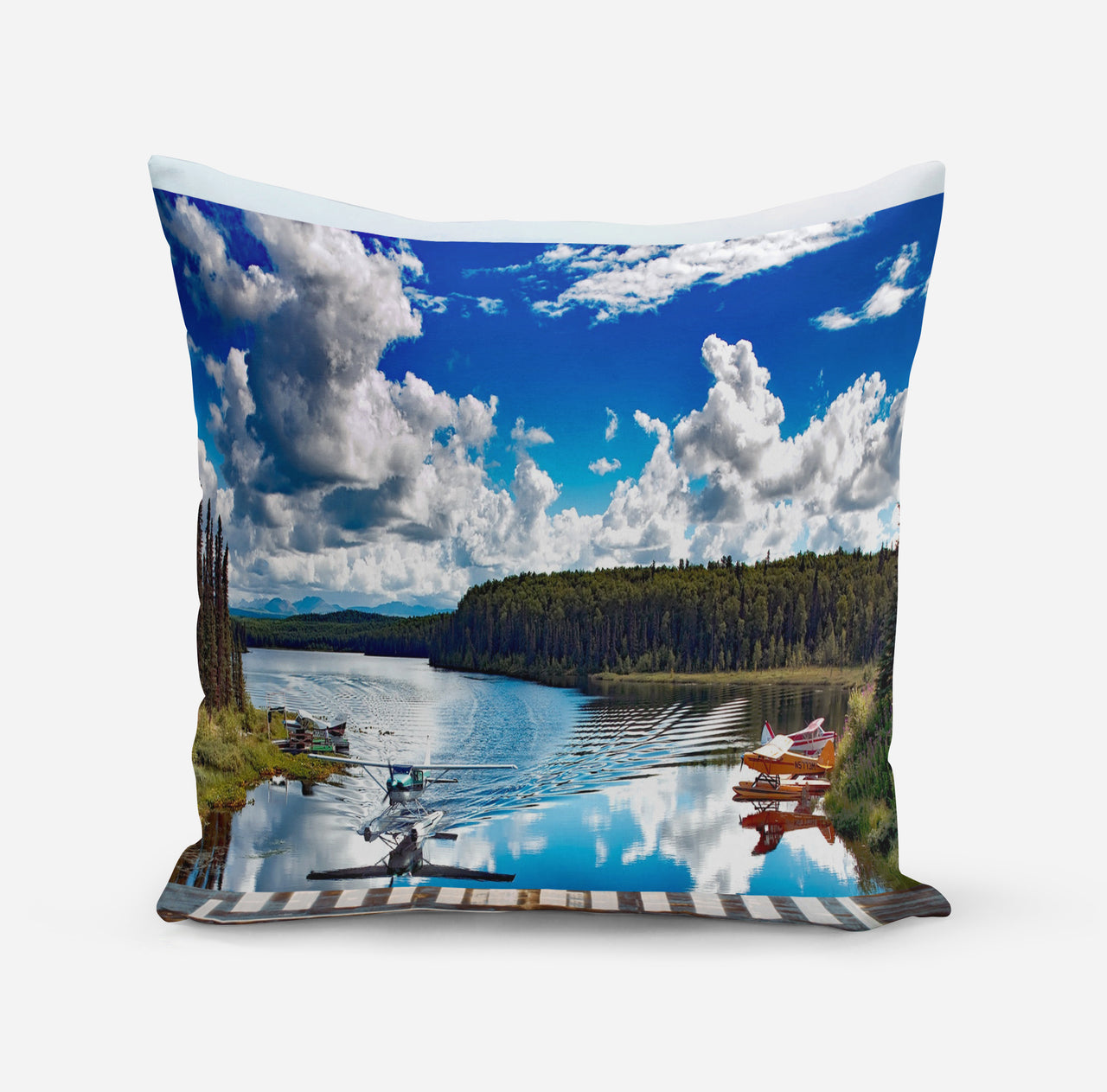 Amazing Scenary & Sea Planes Designed Pillows