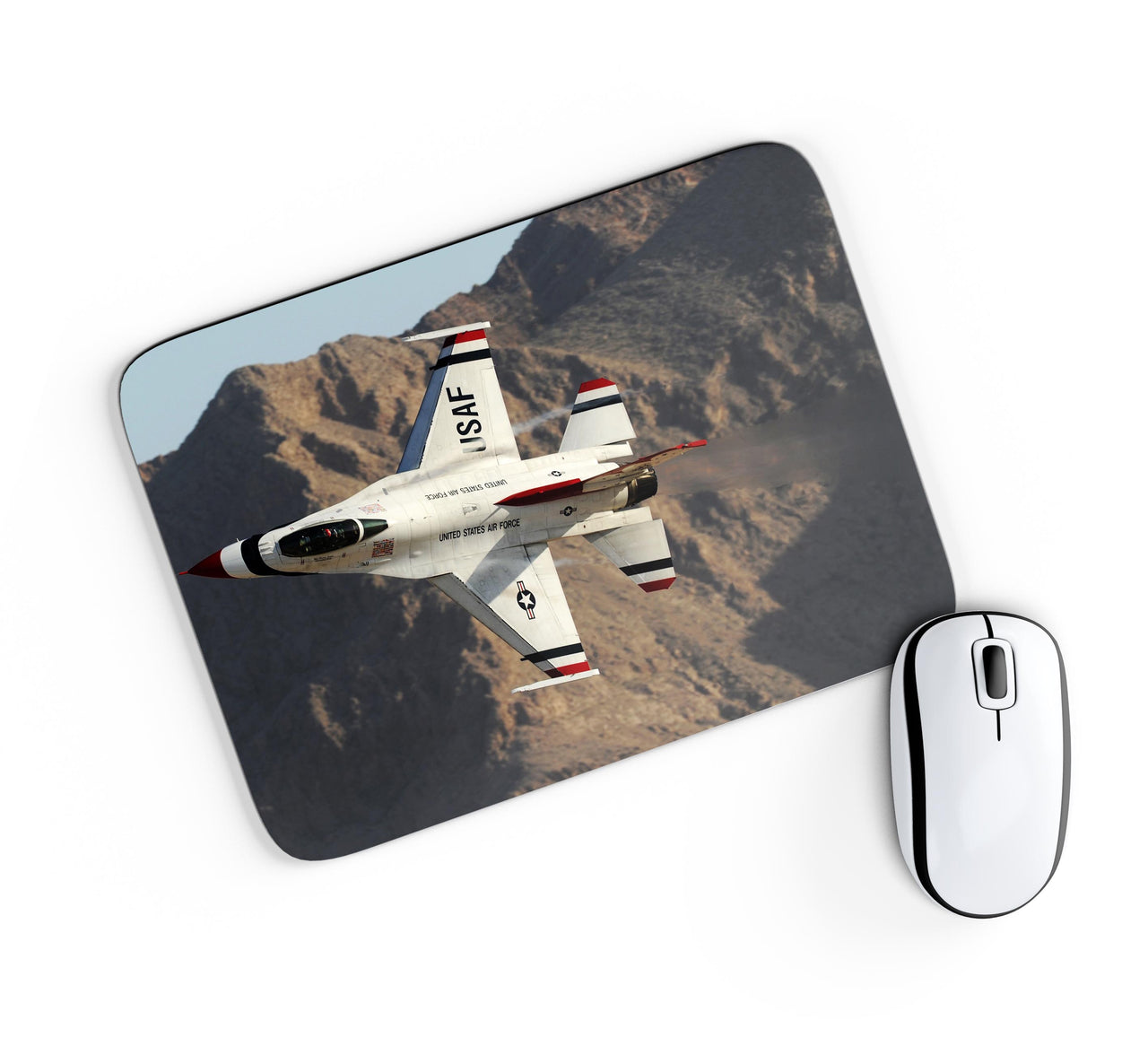 Amazing Show by Fighting Falcon F16 Designed Mouse Pads