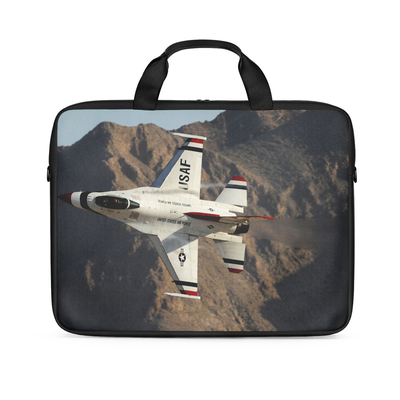 Amazing Show by Fighting Falcon F16 Designed Laptop & Tablet Bags