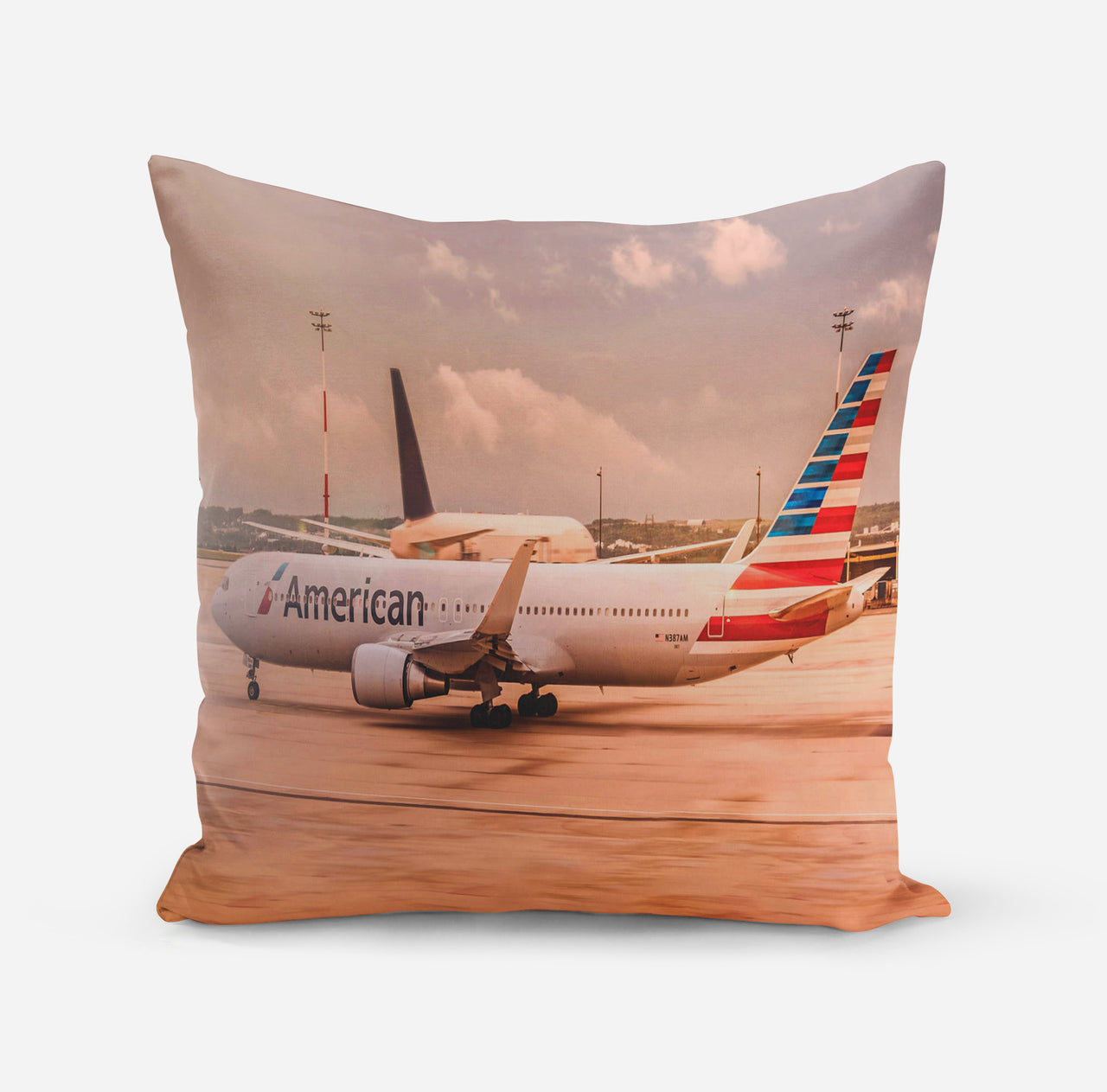 American Airlines Boeing 767 Designed Pillows