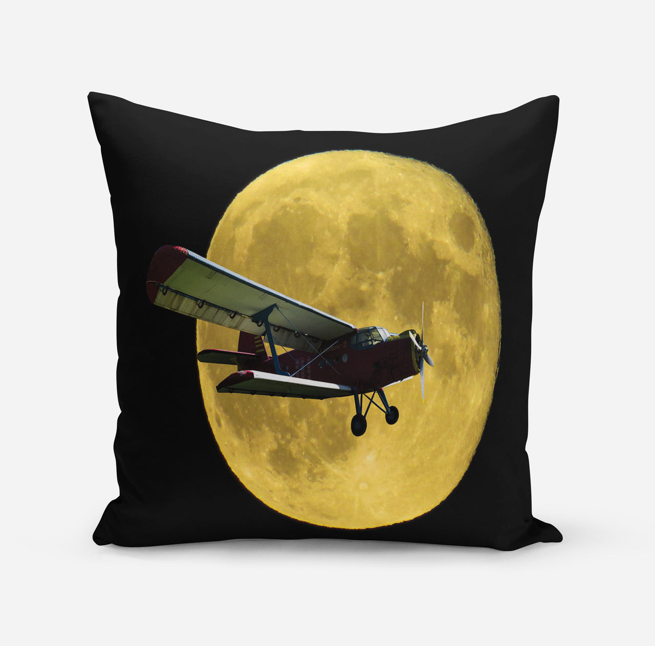 Antonov-2 With Moon Designed Pillows