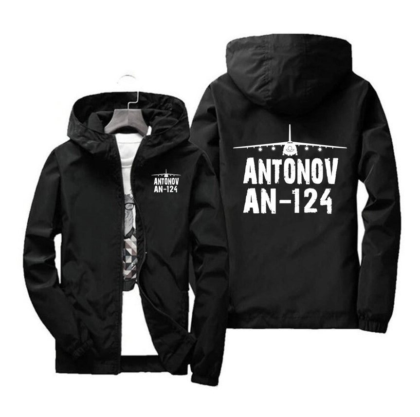 Antonov AN-124 & Plane Designed Windbreaker Jackets