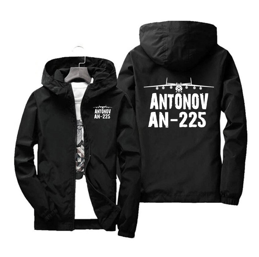 Antonov AN-225 & Plane Designed Windbreaker Jackets