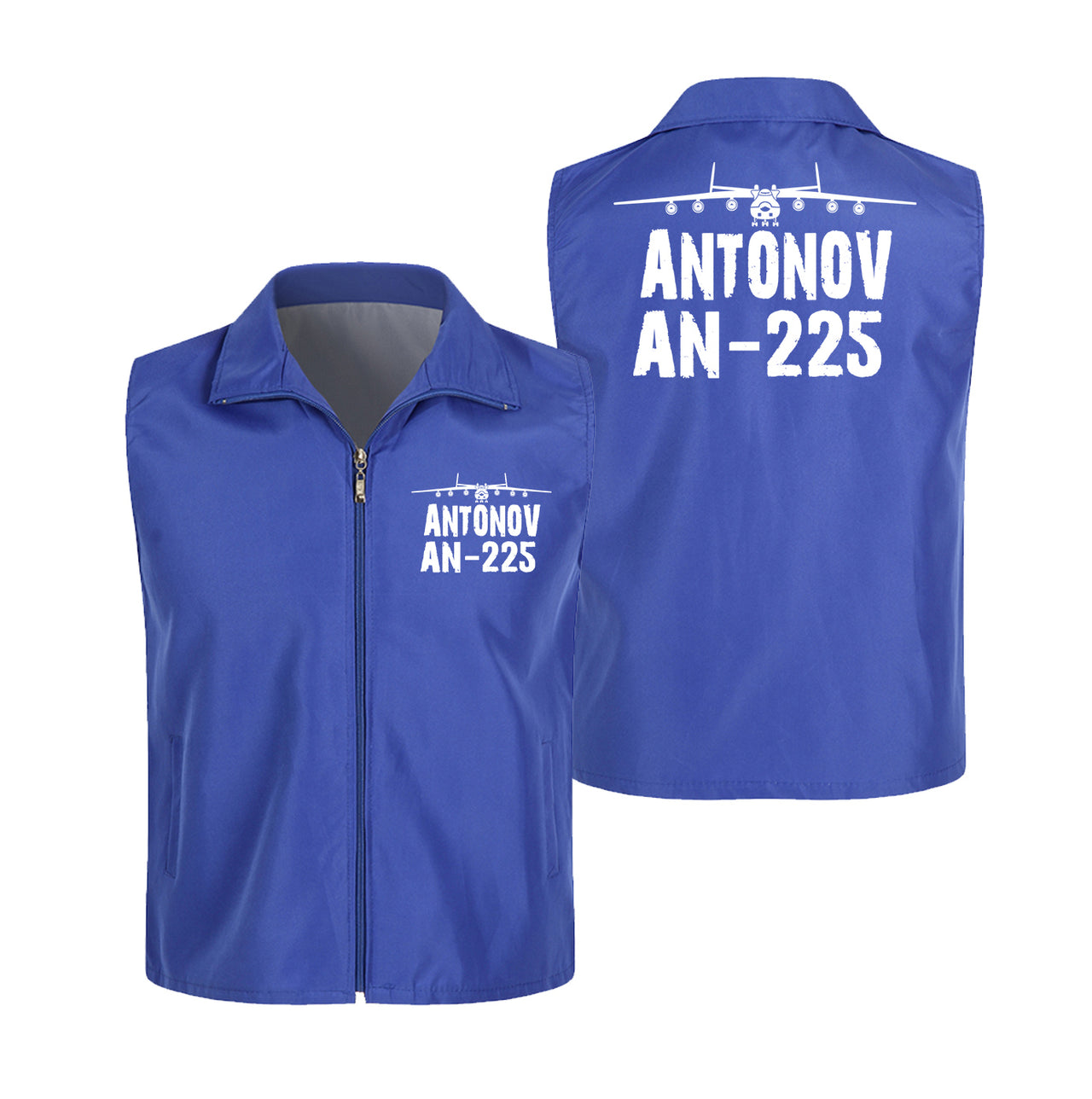 Antonov AN-225 & Plane Designed Thin Style Vests