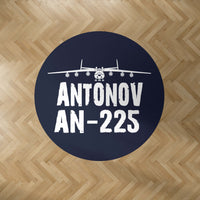 Thumbnail for Antonov AN-225 & Plane Designed Carpet & Floor Mats (Round)