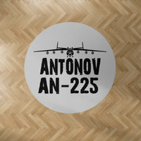 Thumbnail for Antonov AN-225 & Plane Designed Carpet & Floor Mats (Round)