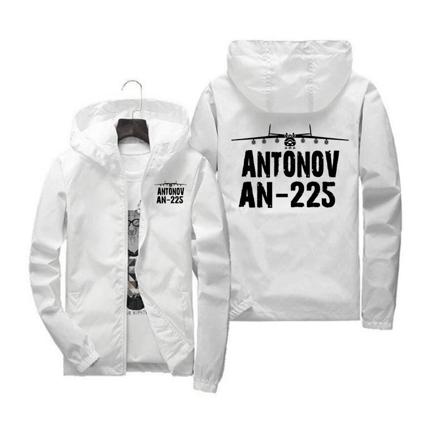 Antonov AN-225 & Plane Designed Windbreaker Jackets