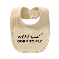 Thumbnail for Born To Fly Glider Designed Baby Saliva & Feeding Towels