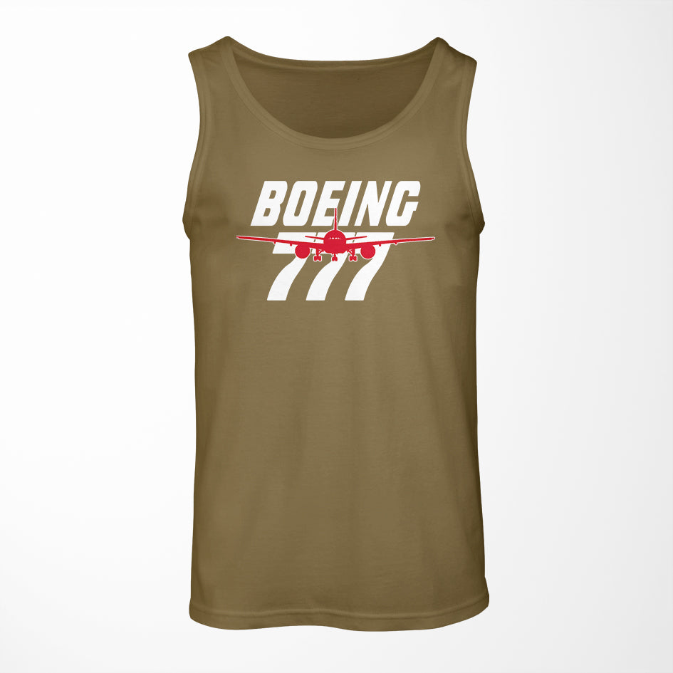 Amazing Boeing 777 Designed Tank Tops