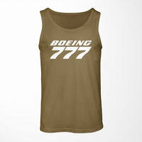 Thumbnail for Boeing 777 & Text Designed Tank Tops