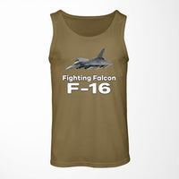 Thumbnail for The Fighting Falcon F16 Designed Tank Tops