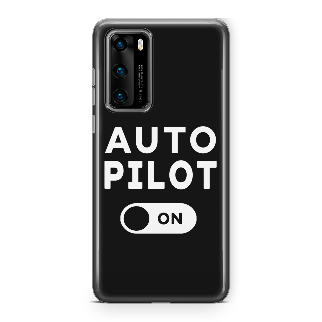 Auto Pilot ON Designed Huawei Cases