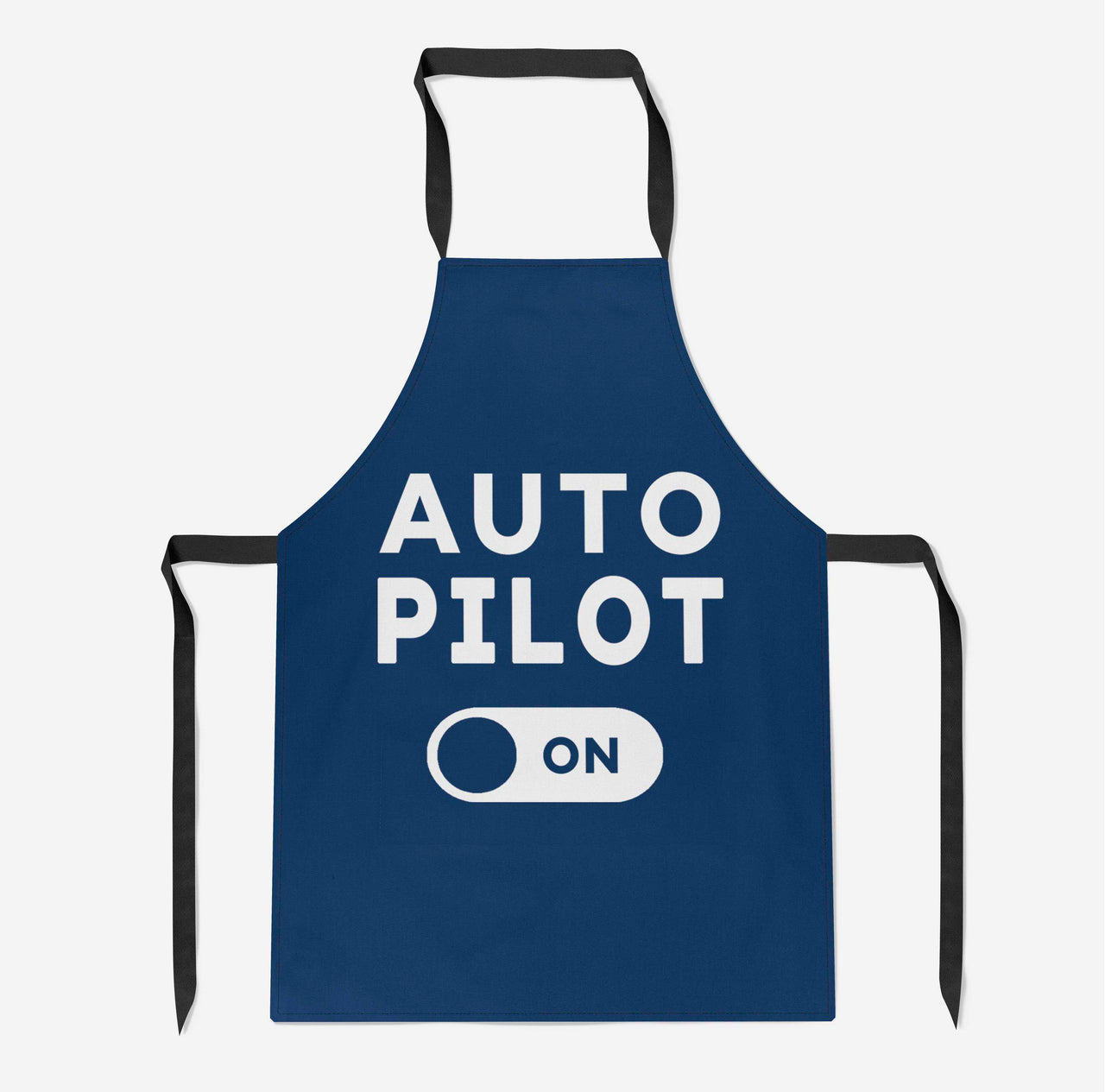 Auto Pilot ON Designed Kitchen Aprons