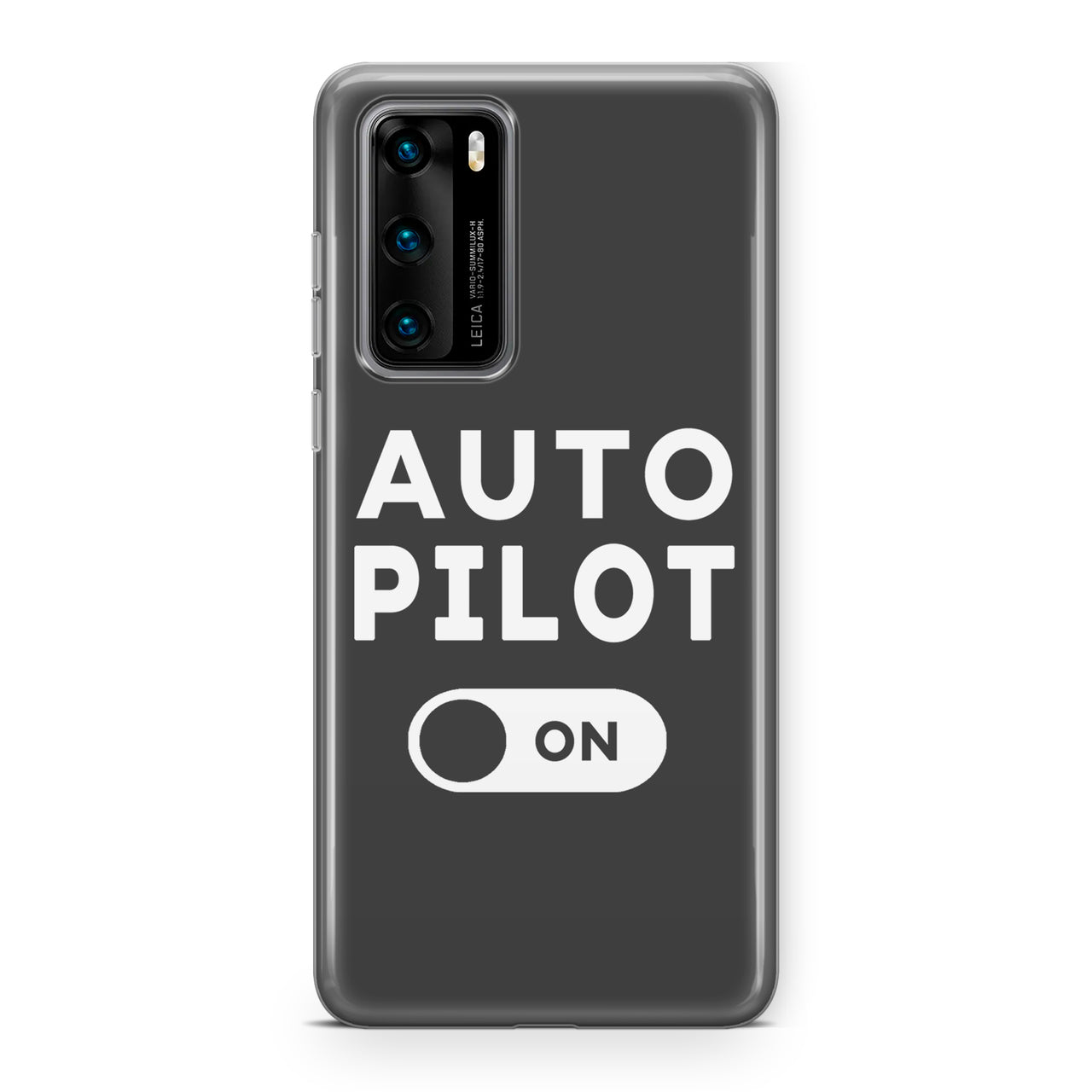 Auto Pilot ON Designed Huawei Cases