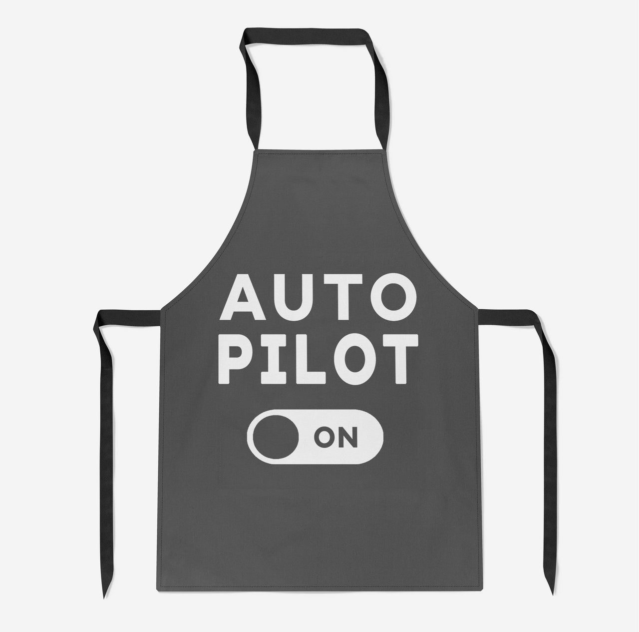 Auto Pilot ON Designed Kitchen Aprons