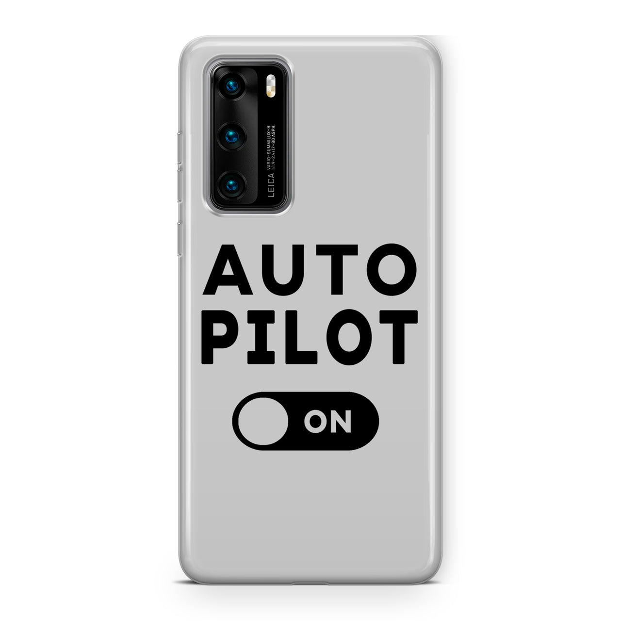 Auto Pilot ON Designed Huawei Cases