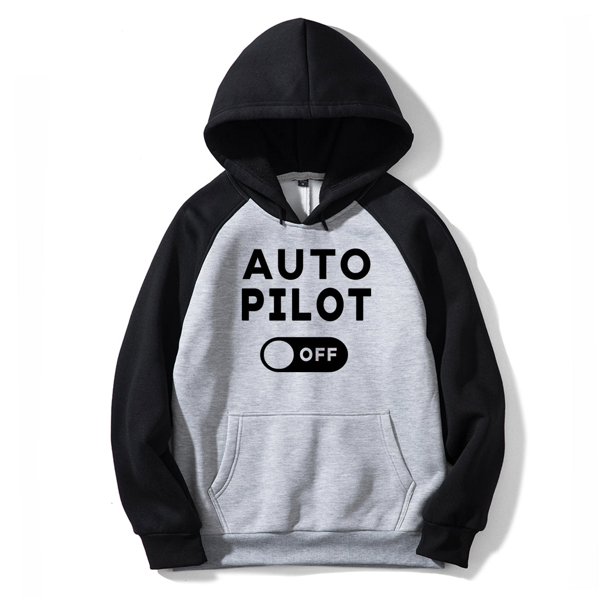 Auto Pilot Off Designed Colourful Hoodies