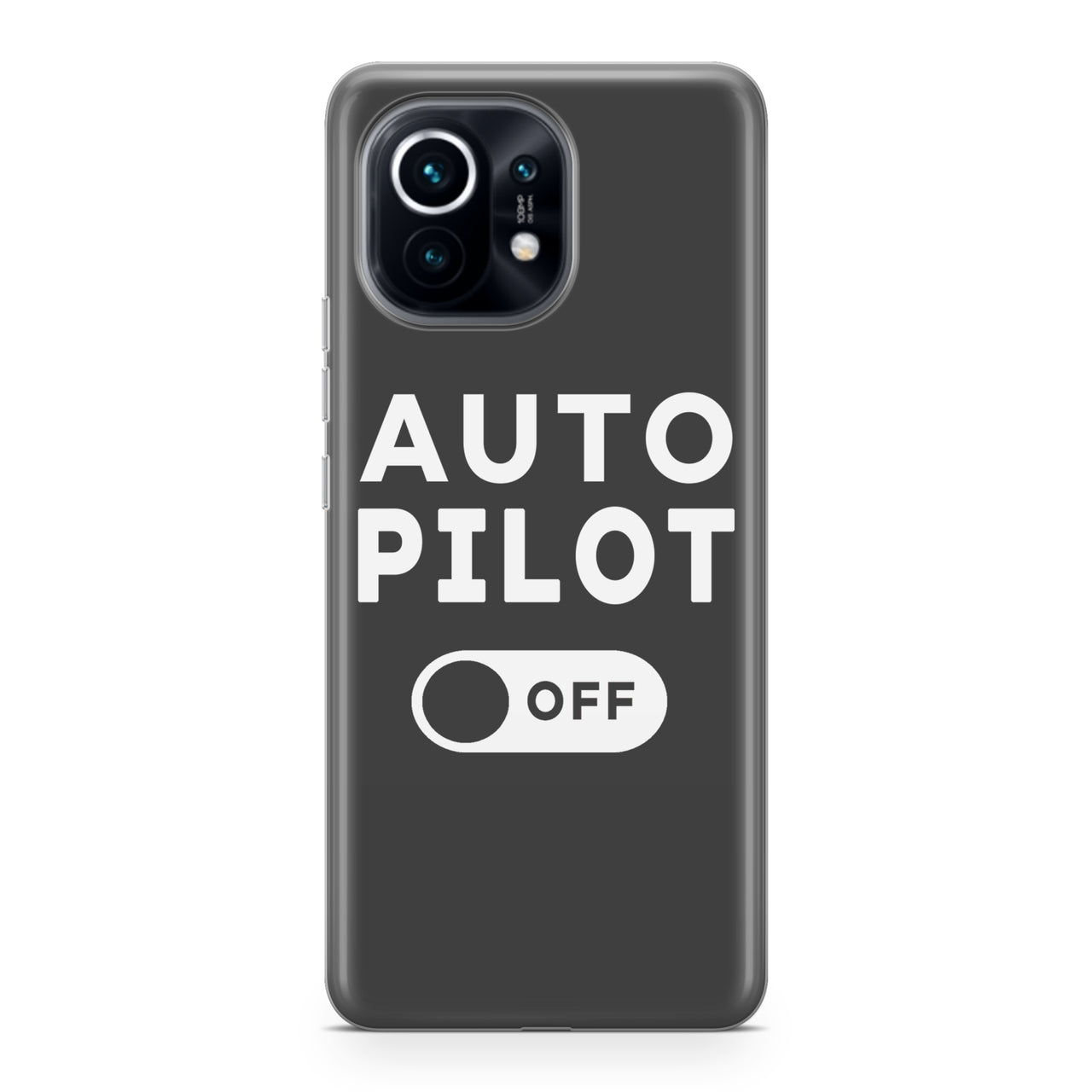 Auto Pilot Off Designed Xiaomi Cases