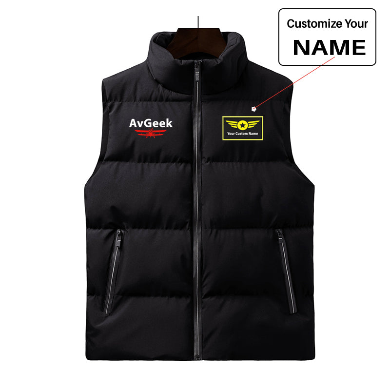 Avgeek Designed Puffy Vests