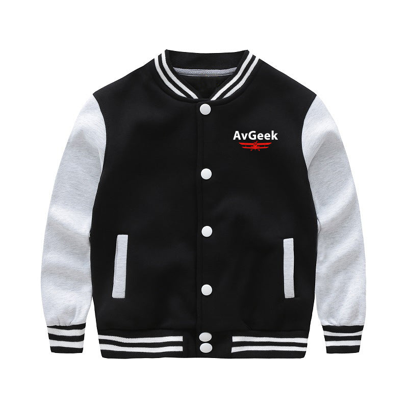 Avgeek Designed "CHILDREN" Baseball Jackets