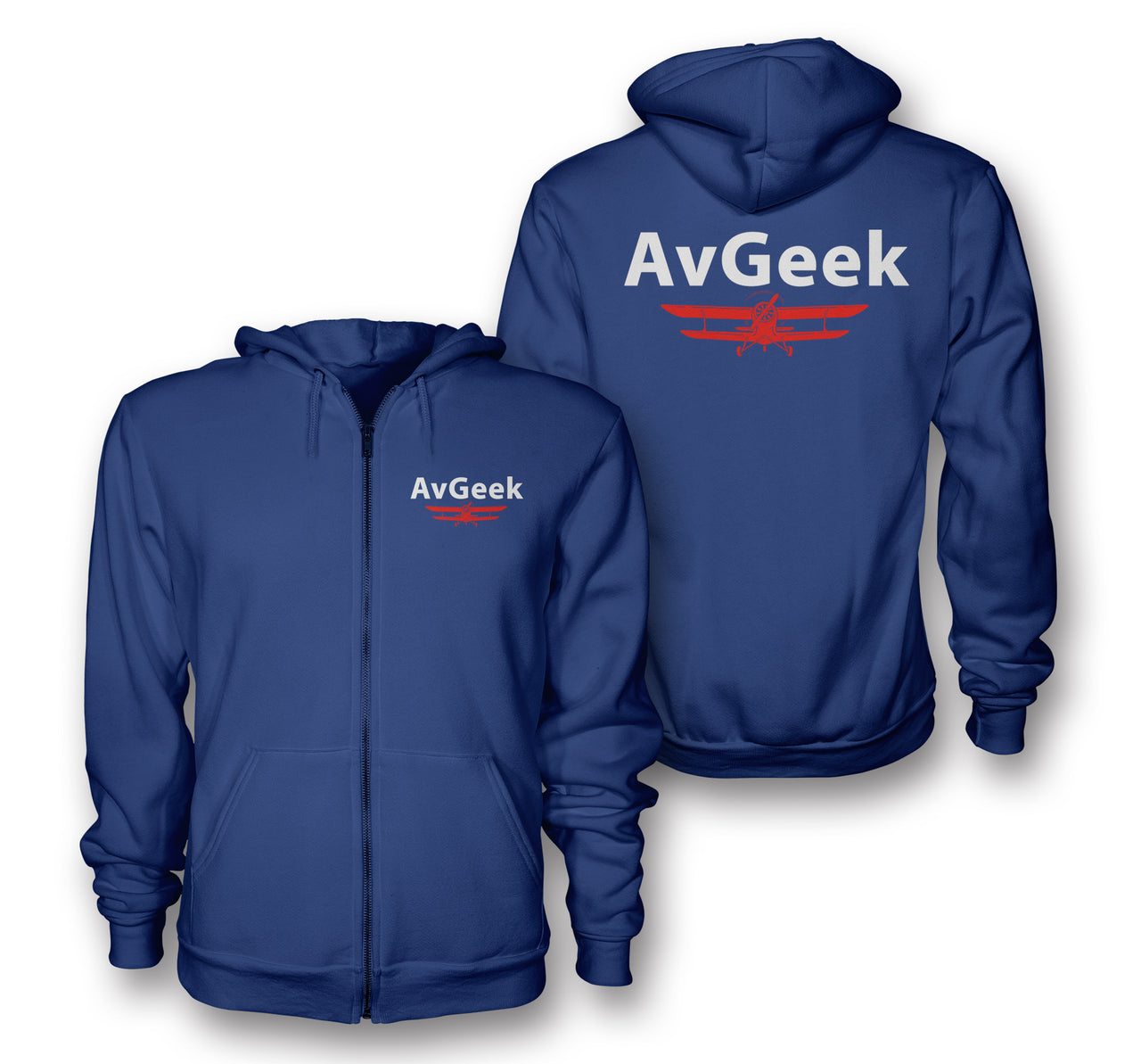 Avgeek Designed Zipped Hoodies