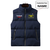 Thumbnail for Avgeek Designed Puffy Vests