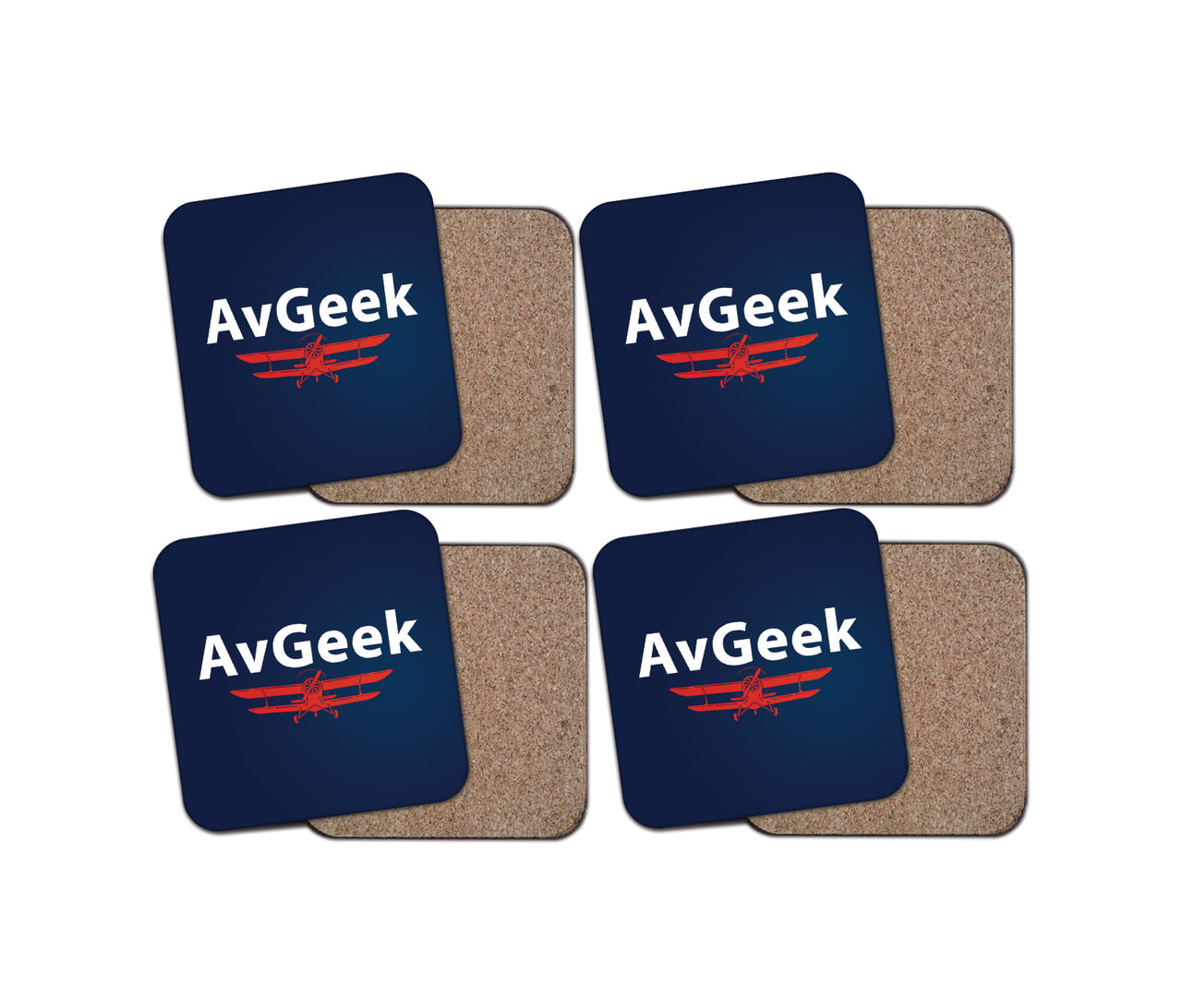 Avgeek Designed Coasters