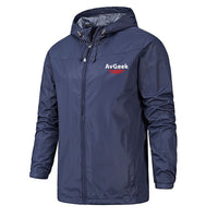 Thumbnail for Avgeek Designed Rain Jackets & Windbreakers