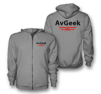 Thumbnail for Avgeek Designed Zipped Hoodies