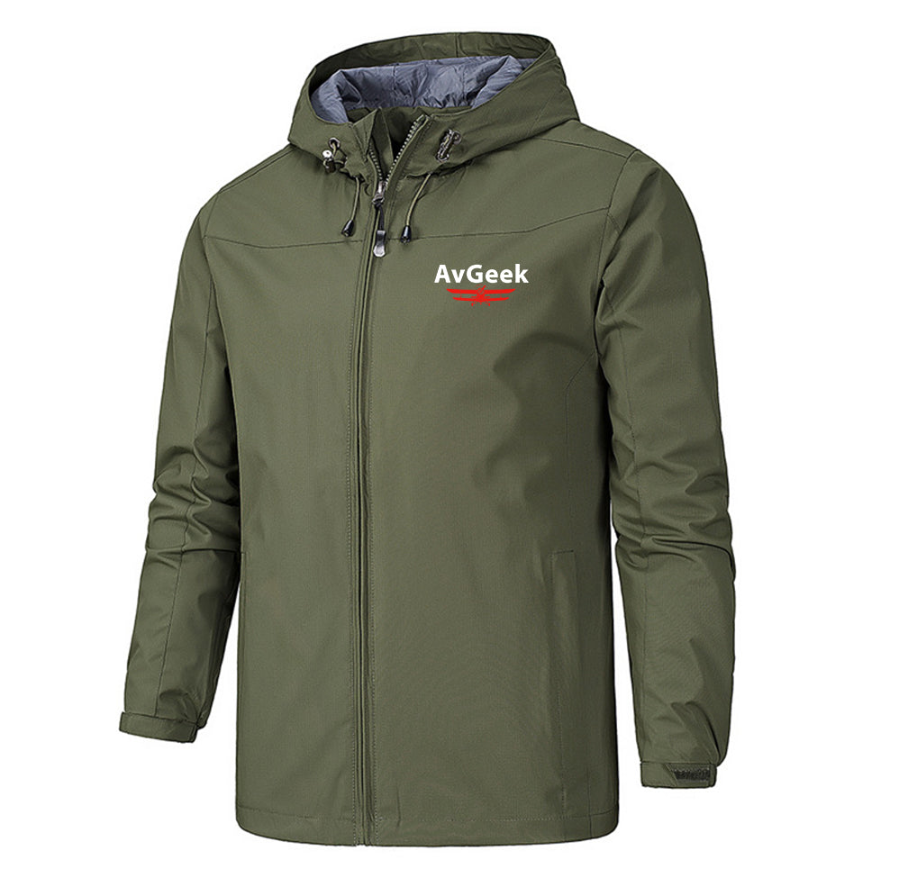 Avgeek Designed Rain Jackets & Windbreakers