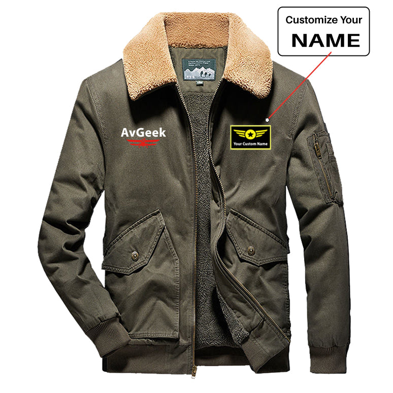 Avgeek Designed Thick Bomber Jackets