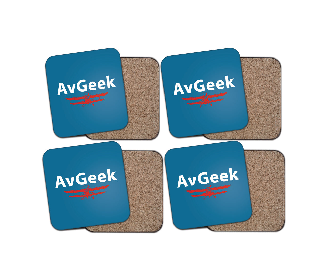 Avgeek Designed Coasters