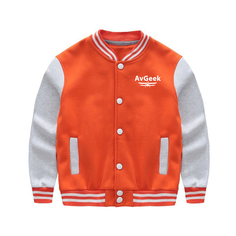 Avgeek Designed "CHILDREN" Baseball Jackets