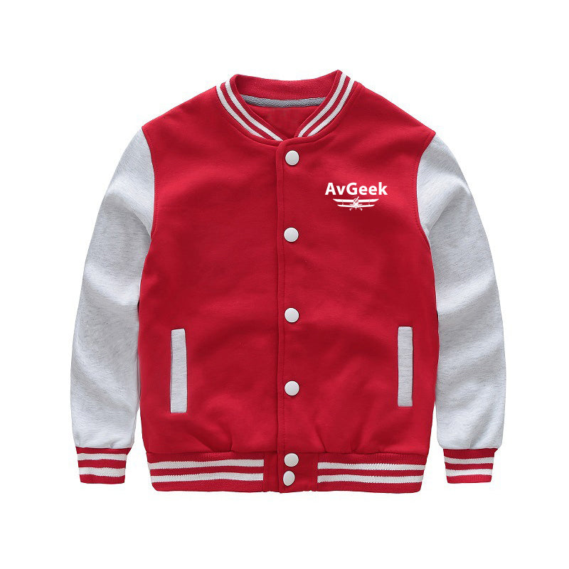 Avgeek Designed "CHILDREN" Baseball Jackets