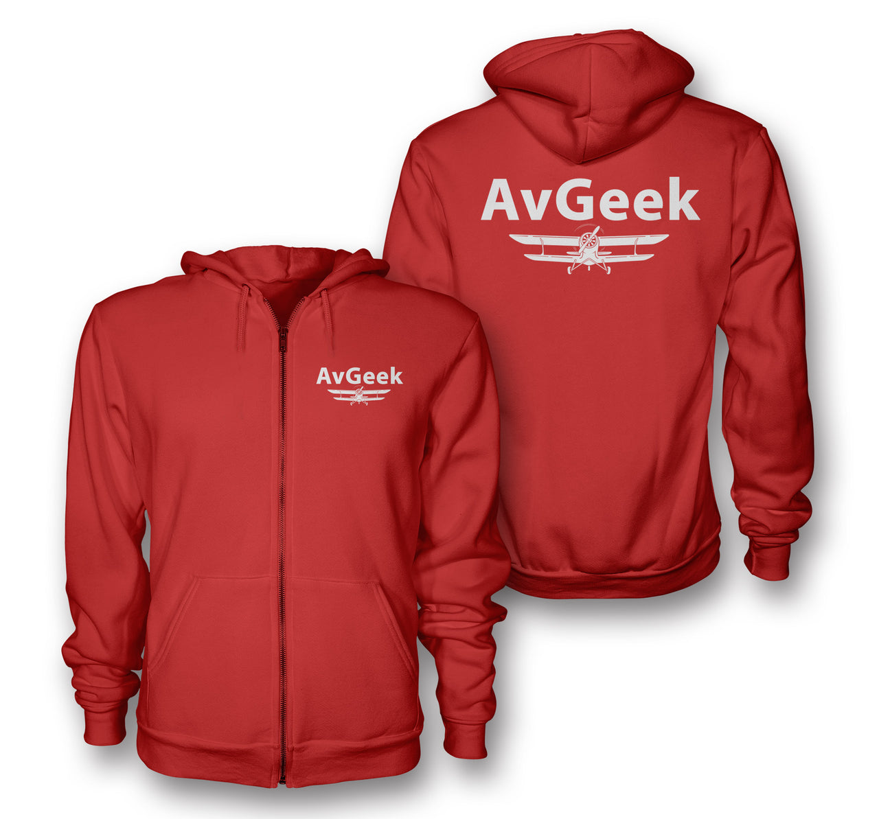 Avgeek Designed Zipped Hoodies