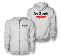 Thumbnail for Avgeek Designed Zipped Hoodies