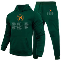 Thumbnail for Aviation Alphabet 2 Designed Hoodies & Sweatpants Set