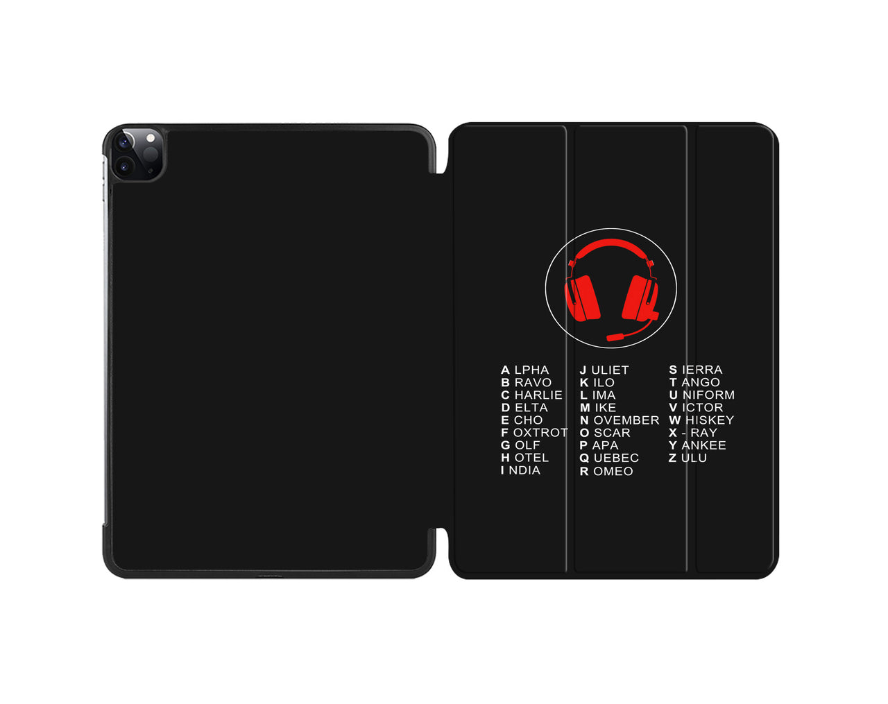 Aviation Alphabet 3 Designed iPad Cases