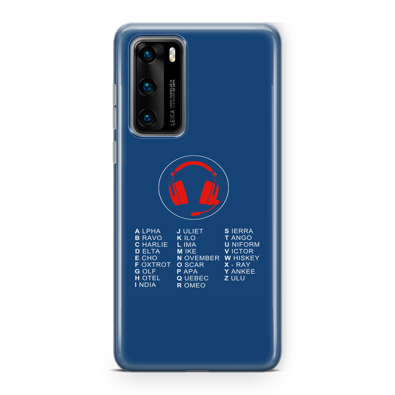 Aviation Alphabet 3 Designed Huawei Cases