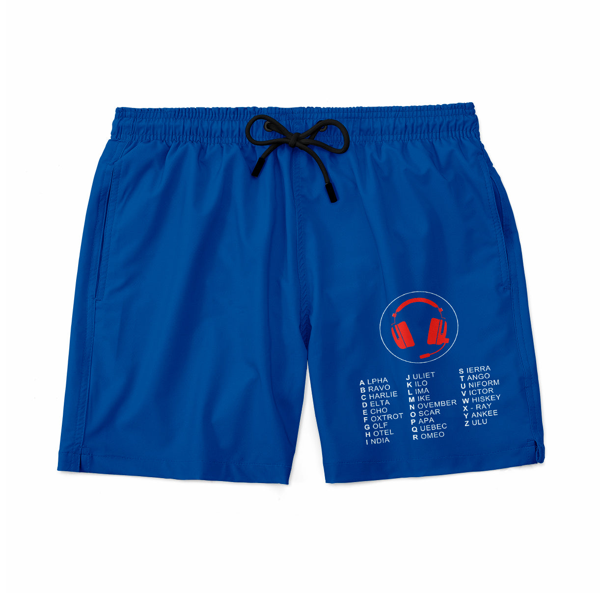 Aviation Alphabet 3 Designed Swim Trunks & Shorts