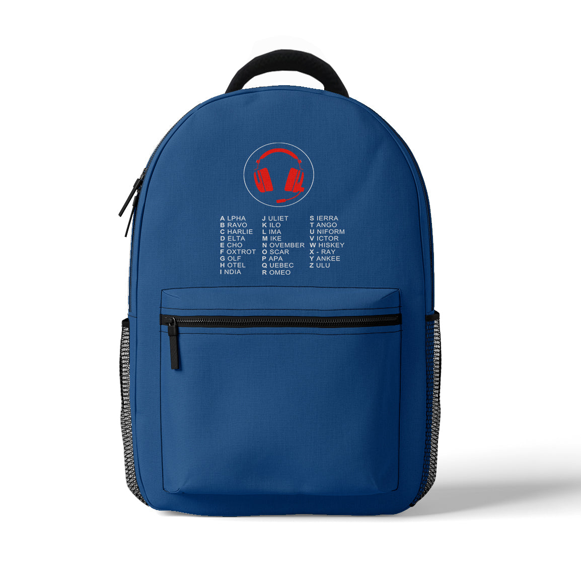 Aviation Alphabet 3 Designed 3D Backpacks