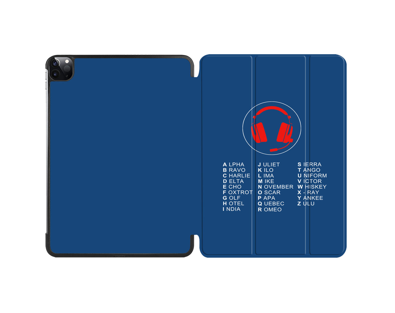 Aviation Alphabet 3 Designed iPad Cases