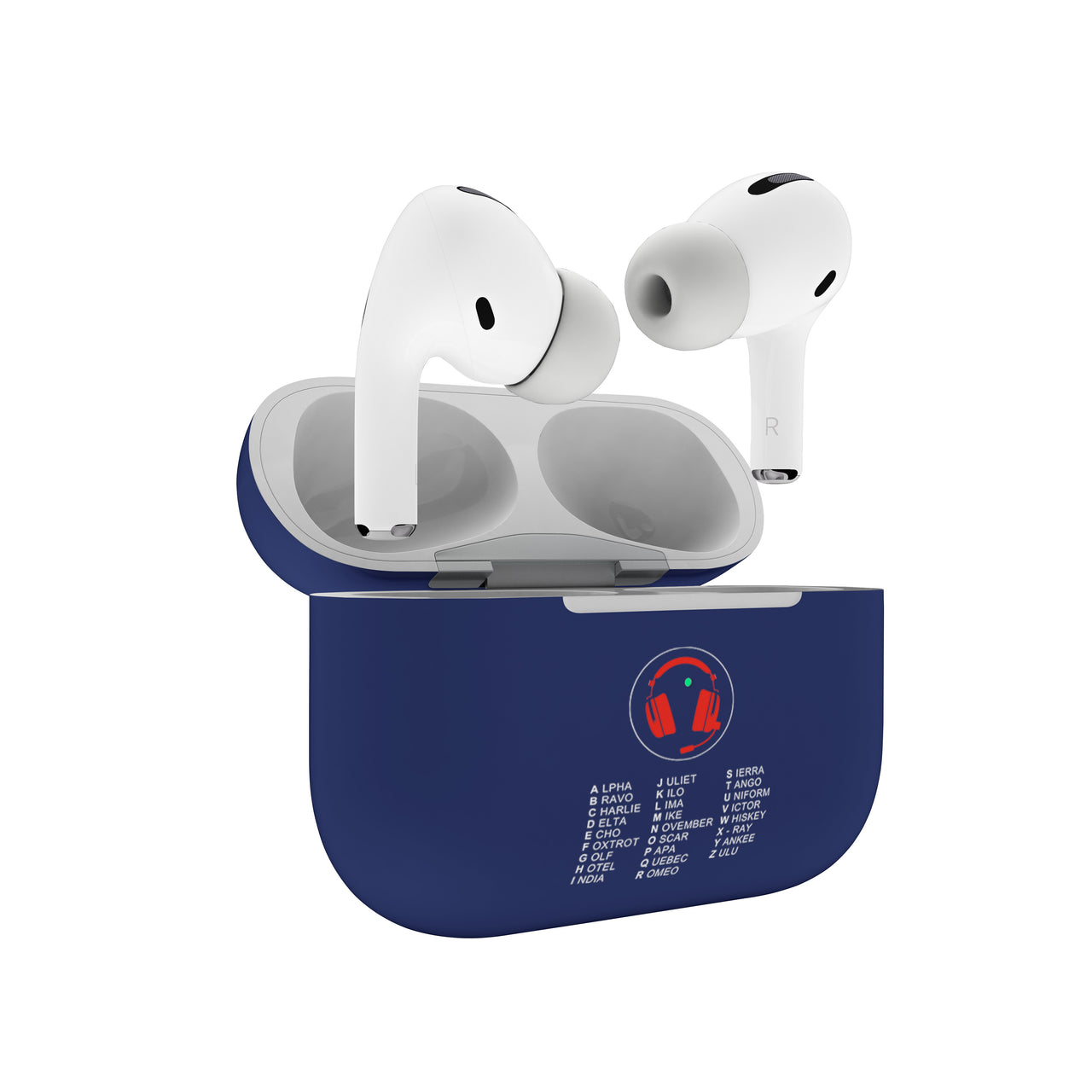 Aviation Alphabet 3 Designed AirPods  Cases