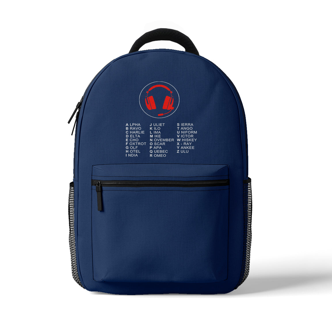 Aviation Alphabet 3 Designed 3D Backpacks