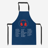 Thumbnail for Aviation Alphabet 3 Designed Kitchen Aprons