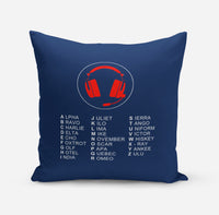 Thumbnail for Aviation Alphabet 3 Designed Pillows