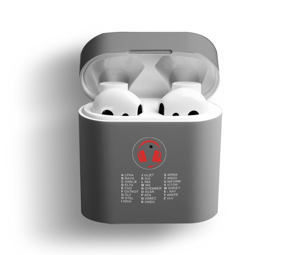 Aviation Alphabet 3 Designed AirPods  Cases