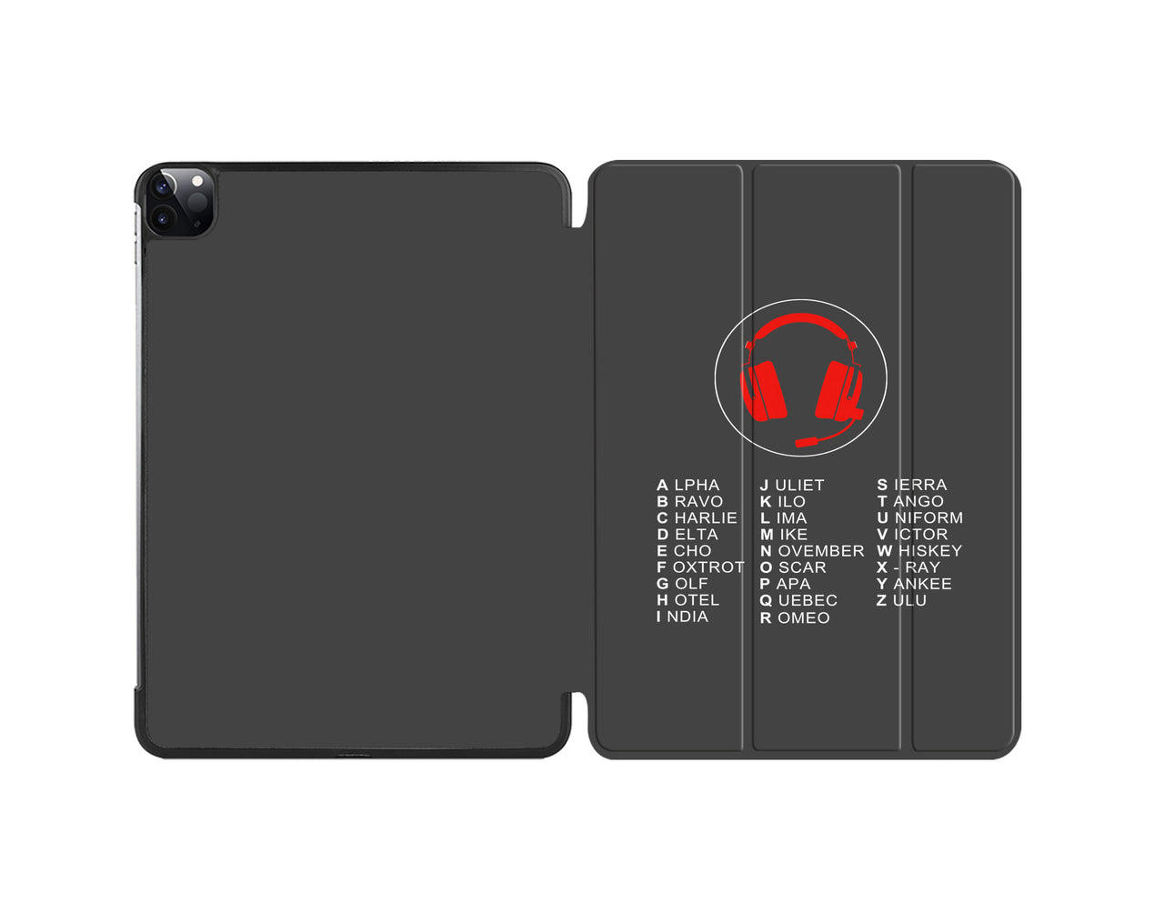 Aviation Alphabet 3 Designed iPad Cases